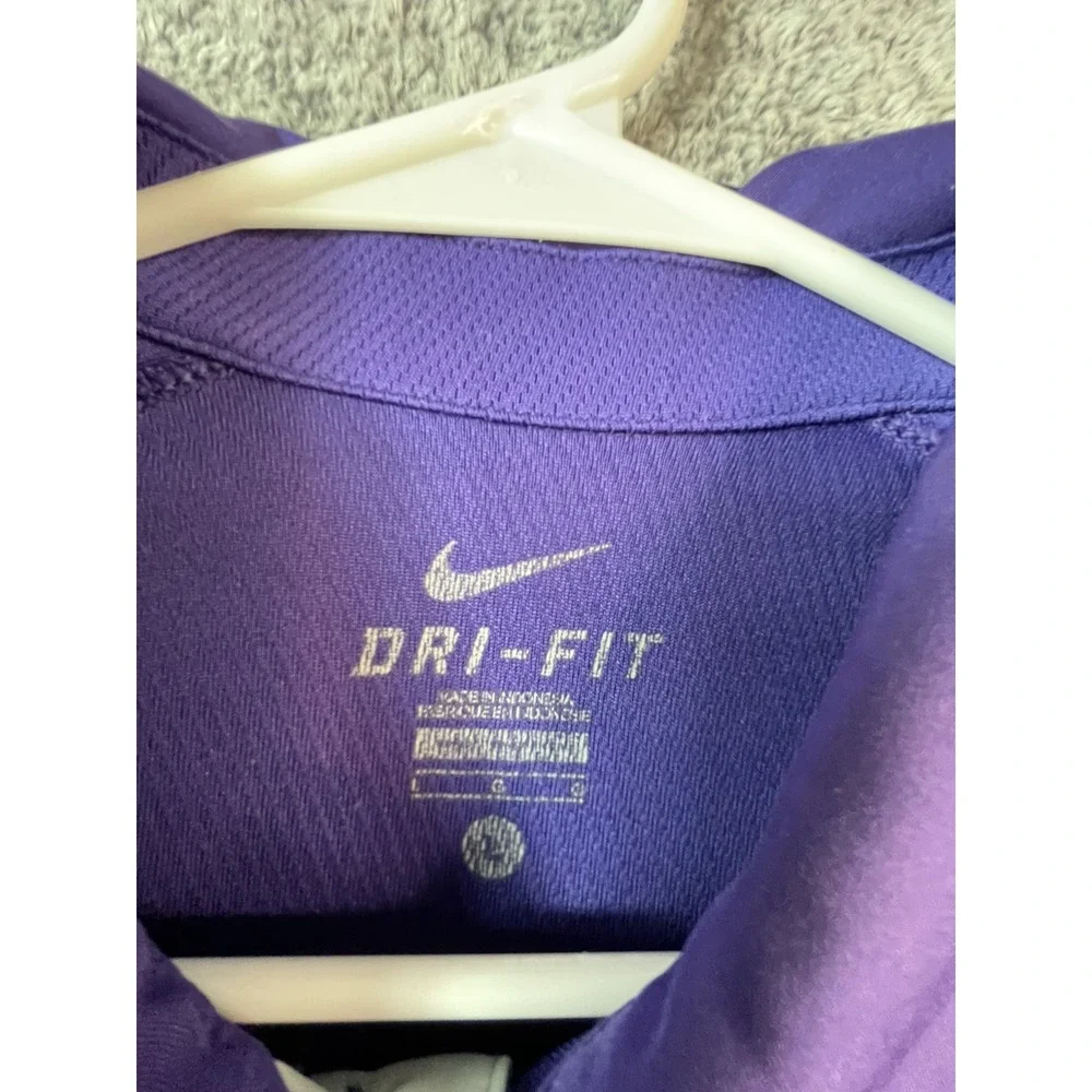 Kansas State Wildcats Mens Nike Dri-Fit Polo Golf‎ Shirt Size Large